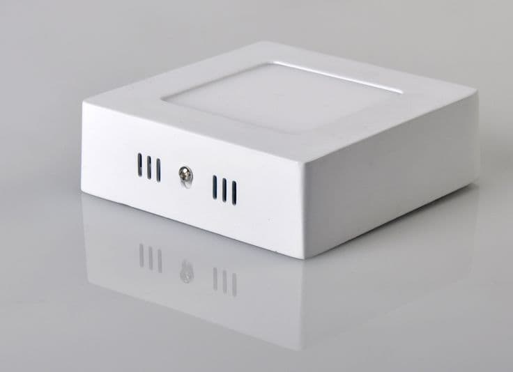 Panel Cuadrado Sobrepuesto 6W 4000K 370lm