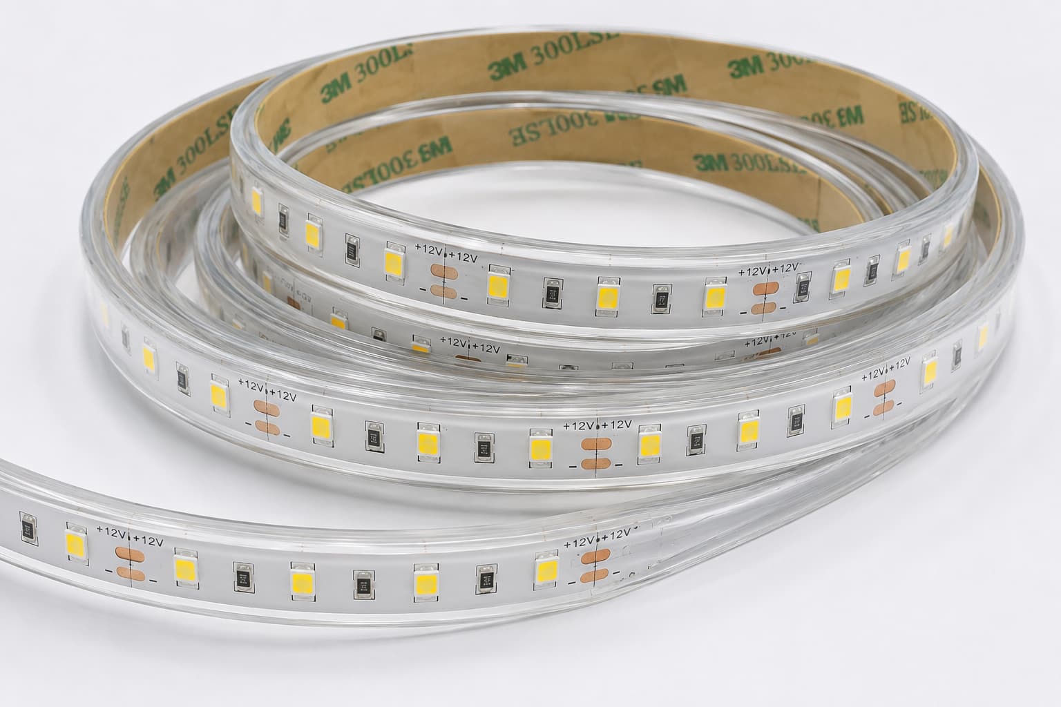 Cinta LED SMD 2835 120LEDS -10W/MT IP20 12V 3000K