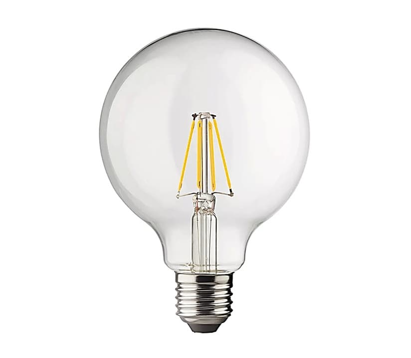 Ampolleta LED Bulbo Vintage G95 E27 6W 3000K