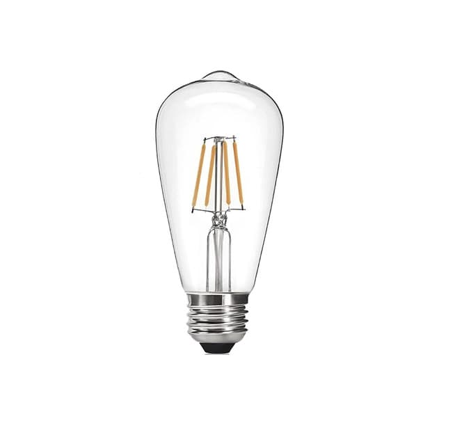 Ampolleta LED Edison Vintage E27 6W 3000K