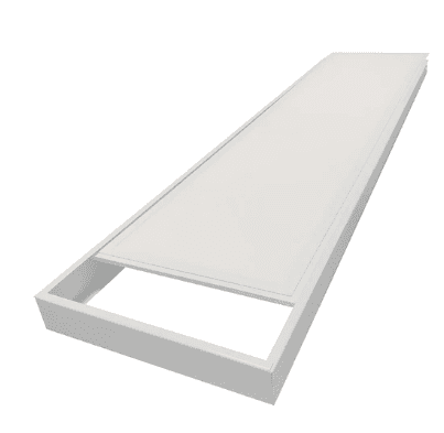 KIT MARCO PARA PANEL LED SOBREPONER 1200X 300 MM BL
