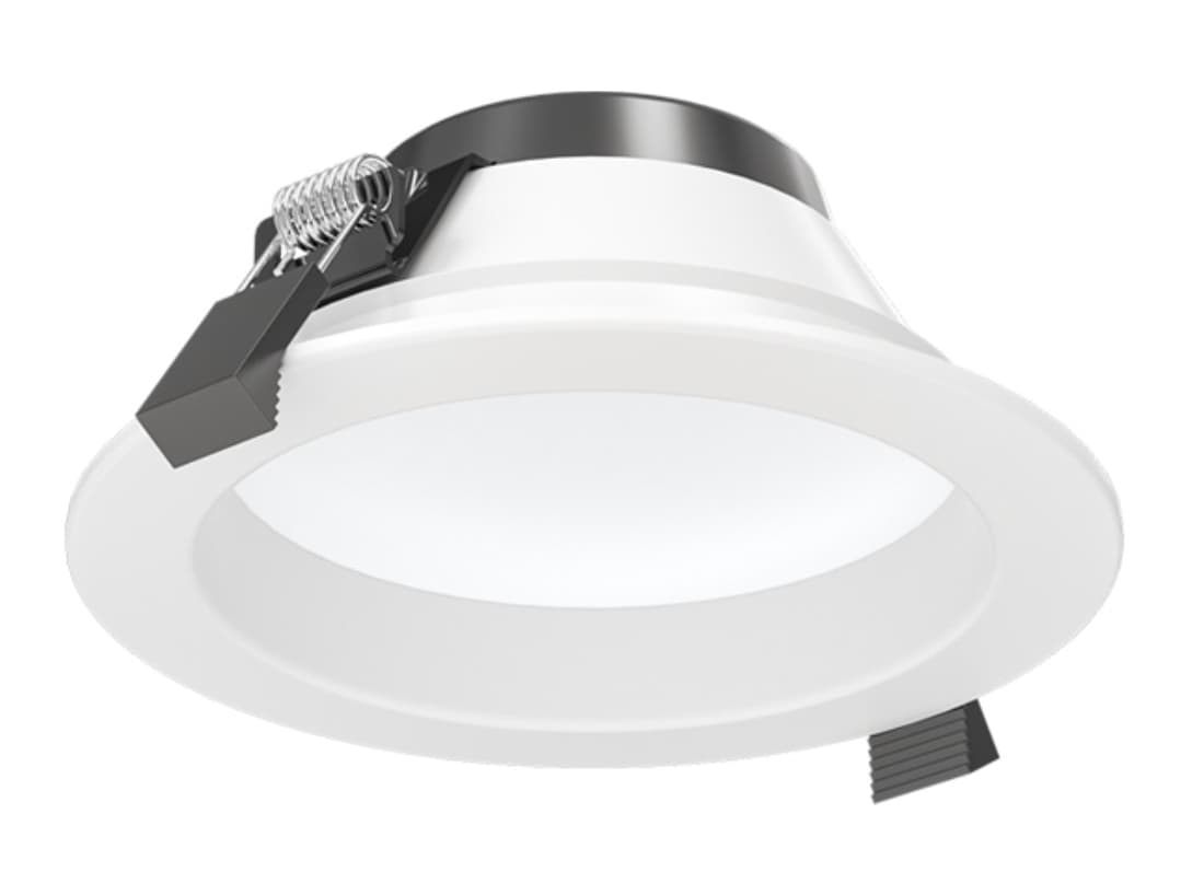 RETRAIDO - LED Downlight, 3CCT, Cutout Φ90-98mm, 10W, White Housing IP44
