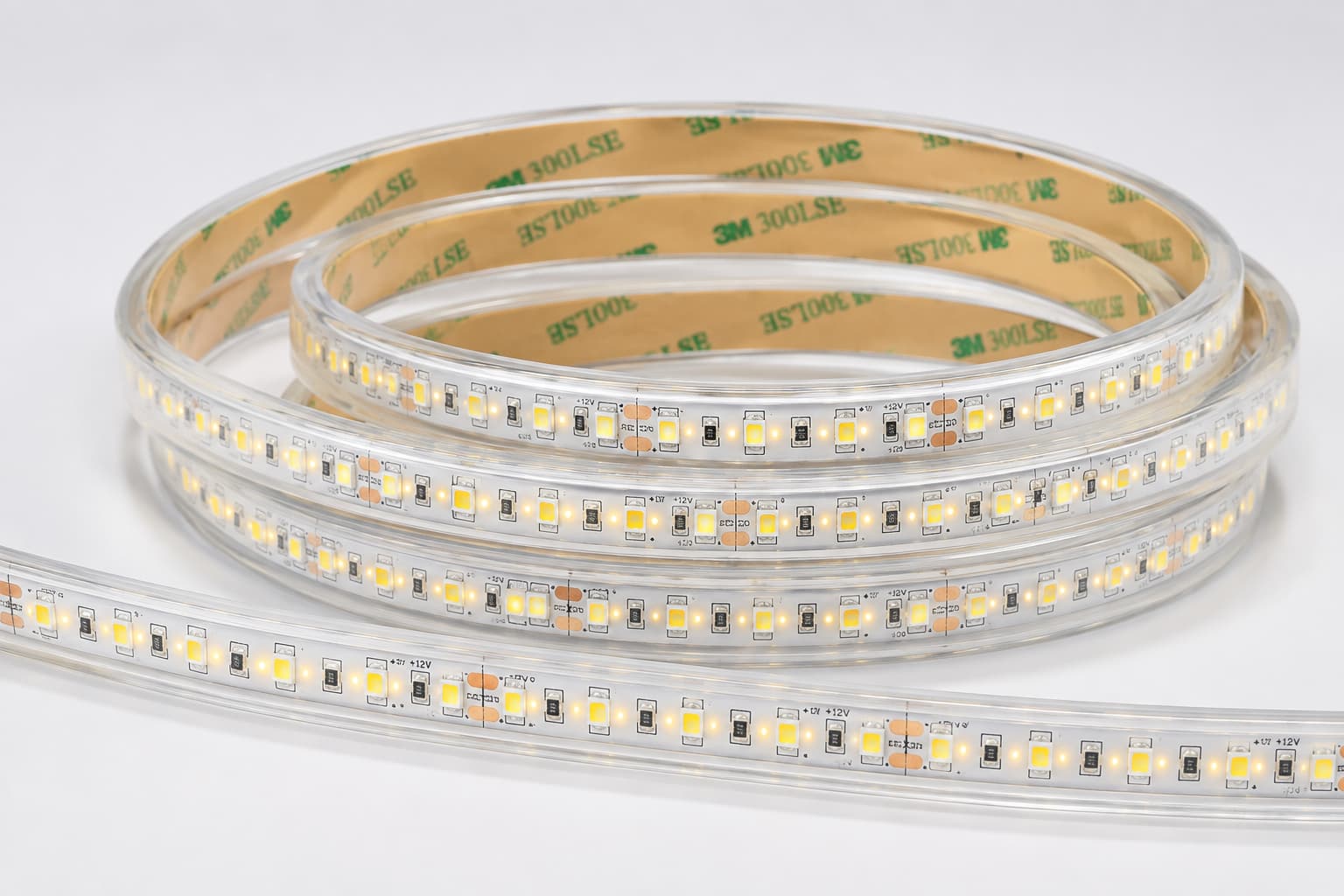 CINTA LED SMD 5050 60LEDS -14.4W/MT IP65 12V 3000K