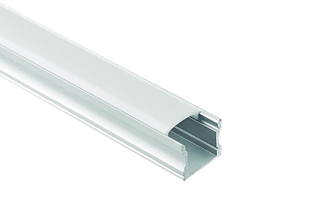 PERFIL SOBREPUESTO PARA CINTA LED RECTO 17.3x14.5 MM