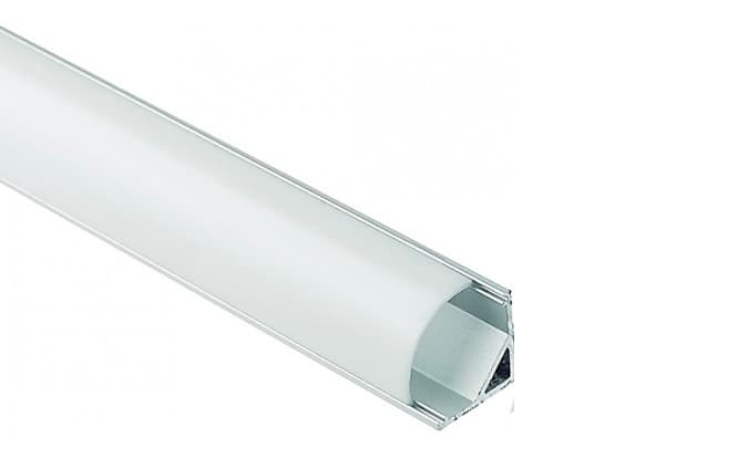PERFIL SOBREPUESTO ESQUINERO PARA CINTA LED 16x16 MM