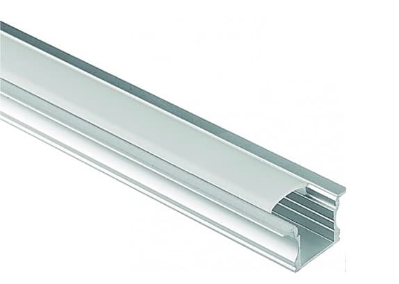 PERFIL EMBUTIDO PARA CINTA LED 17.3x14.5 MM