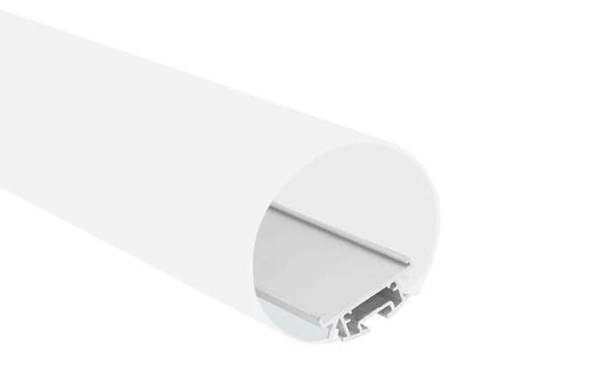 PERFIL COLGANTE PARA CINTA LED TUBULAR Ø60x30.2 MM
