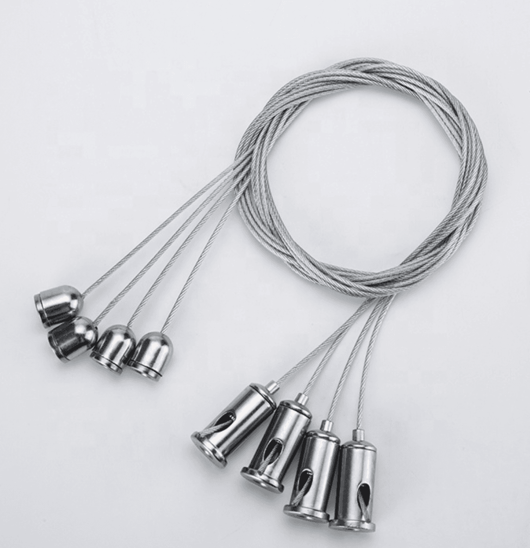 KIT PIOLAS PLAFON LED 600MM